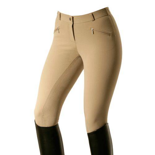 White Horse and Equestrian Riding Breeches