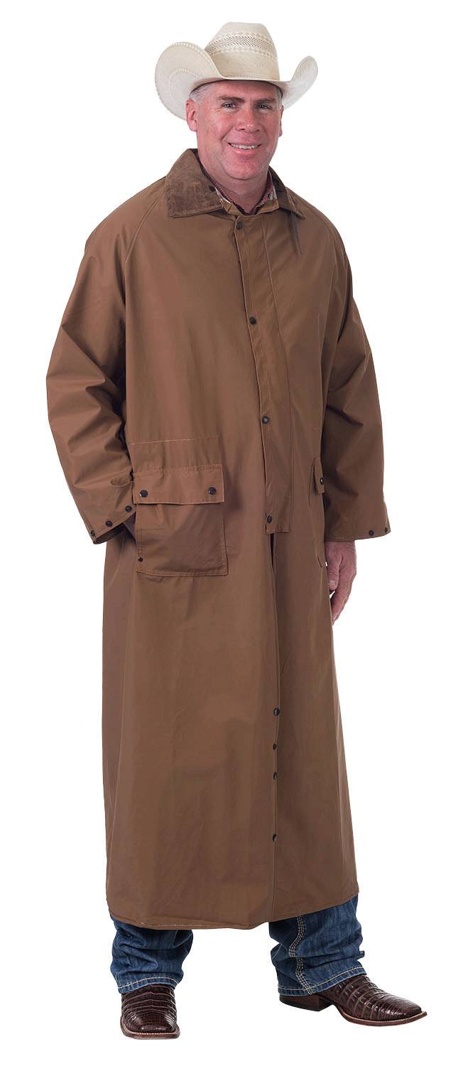 Mens Trench Coat Brown Detective M To L