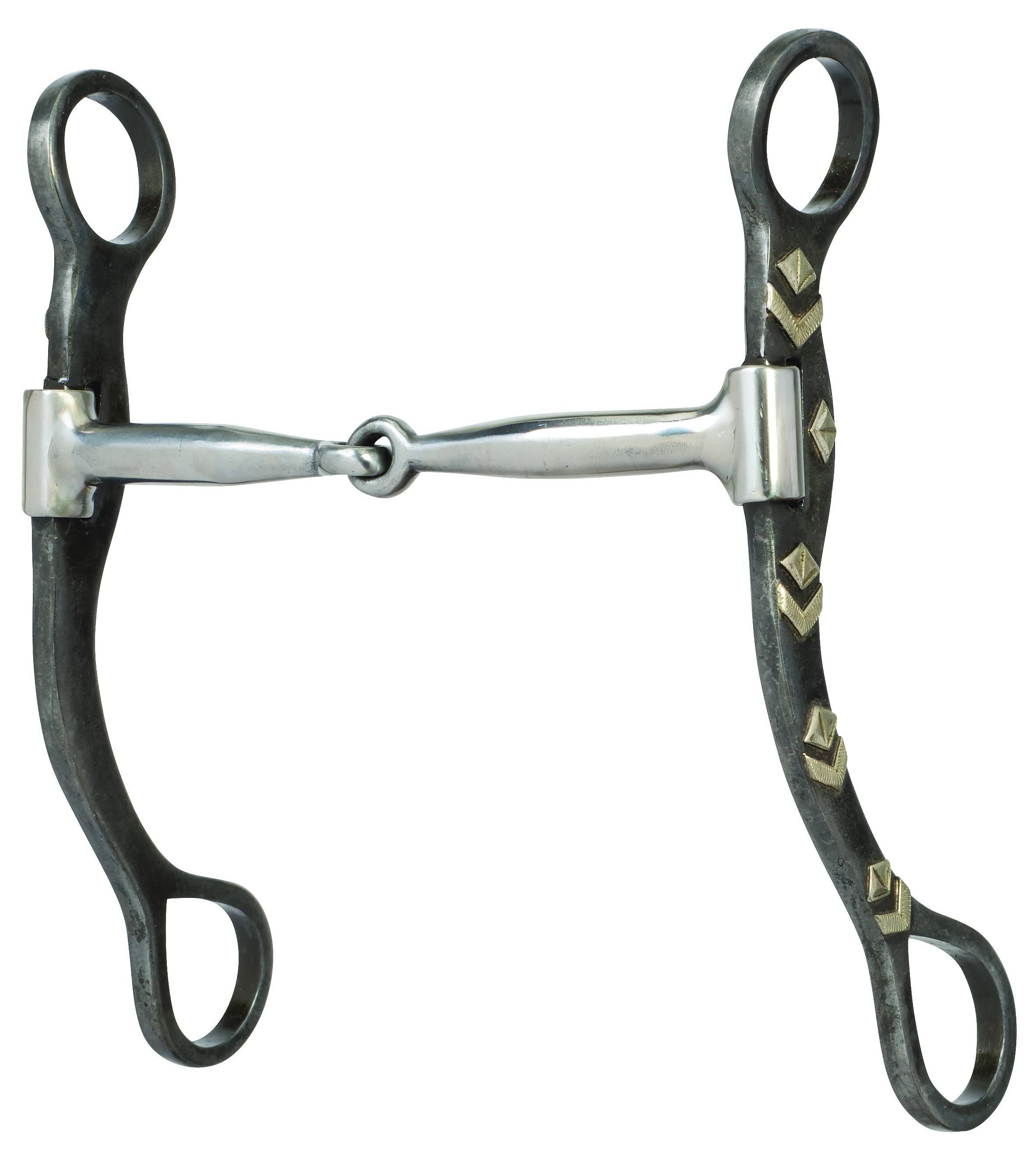Weaver Professional Shank Bit with Sweet Iron Snaffle Mouth