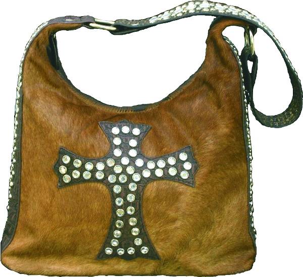 purse with cross on it