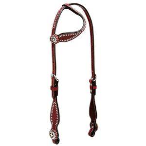 Weaver Texas Star Flat Sliding Ear Headstall