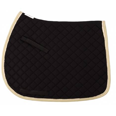 TuffRider Basic All Purpose Saddle Pad with Trim/Piping