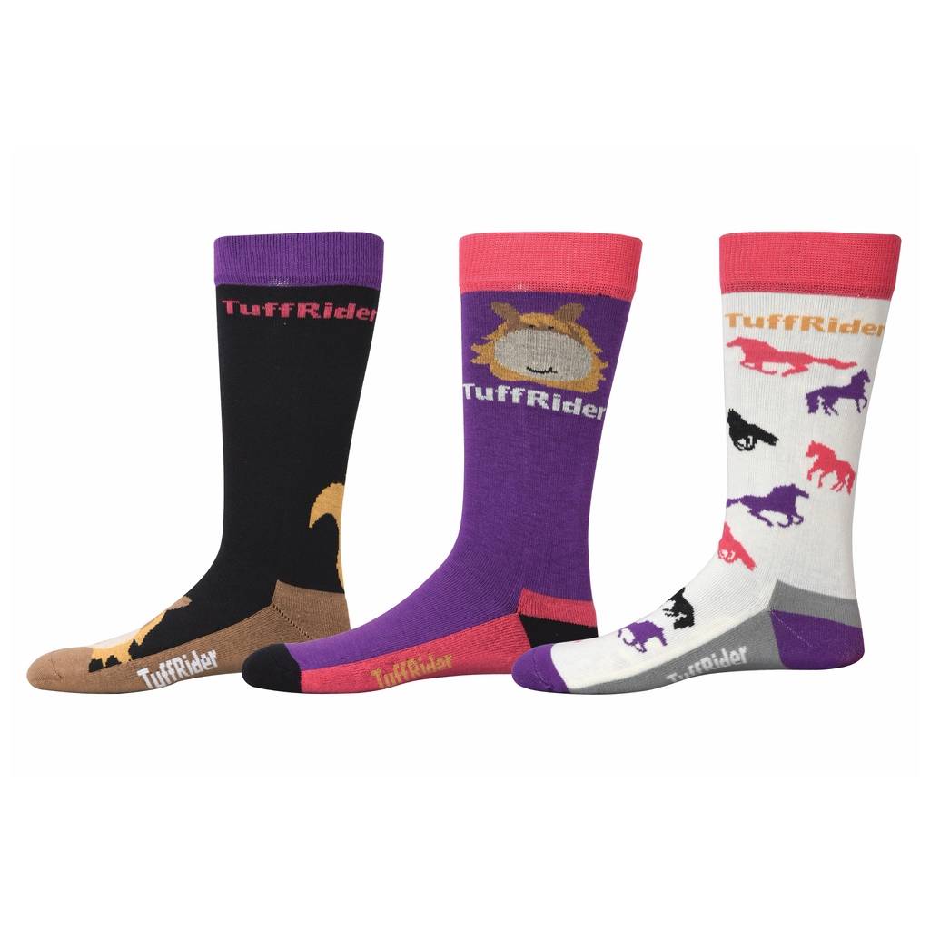 TuffRider Kids Asher Socks - 3 Pack