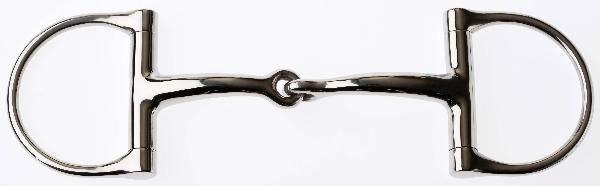 JP Korsteel Regular Dee Ring Snaffle Bit