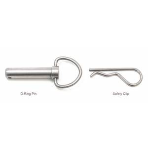 Replacement D-Ring Pin and Safety Clip - Hi-Tie System