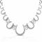 Kelly Herd Multi Horseshoe Necklace - Sterling Silver