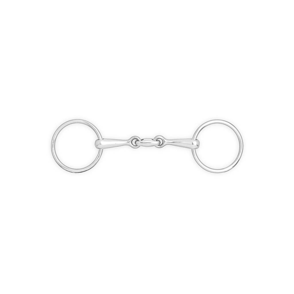 Horze Lozenge Link Loose Ring Snaffle Bit - 13mm Width