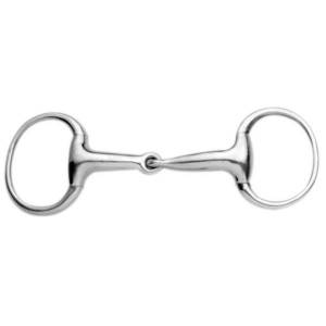 Korsteel Heavy Weight Solid Mouth Eggbutt Snaffle Bit