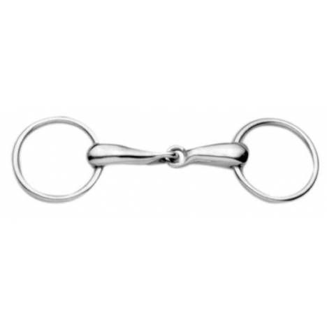 Korsteel Hollow Mouth Medium Weight 20 mm Loose Ring Snaffle Bit