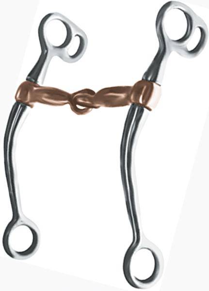 Abetta Colt Snaffle with Copper Mouth