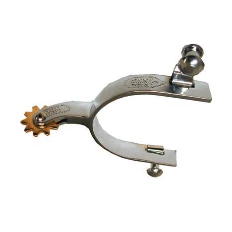 Coronet Youth Engraved Rowl Spur