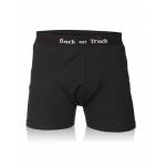 Back On Track Mens Boxer Shorts - Black - XXX-Large