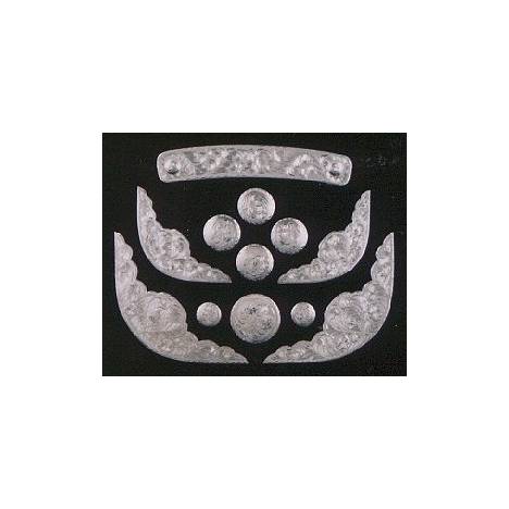 Royal King Saddle Silver Set