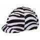 Tough-1 Lycra Helmet Cover Up - Zebra Prints