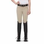 Ariat  Girls Knee Patch Olympia Breeches -Tan