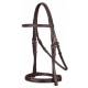 Stubben Cut Crown Anthracite Padded Snaffle Bridle