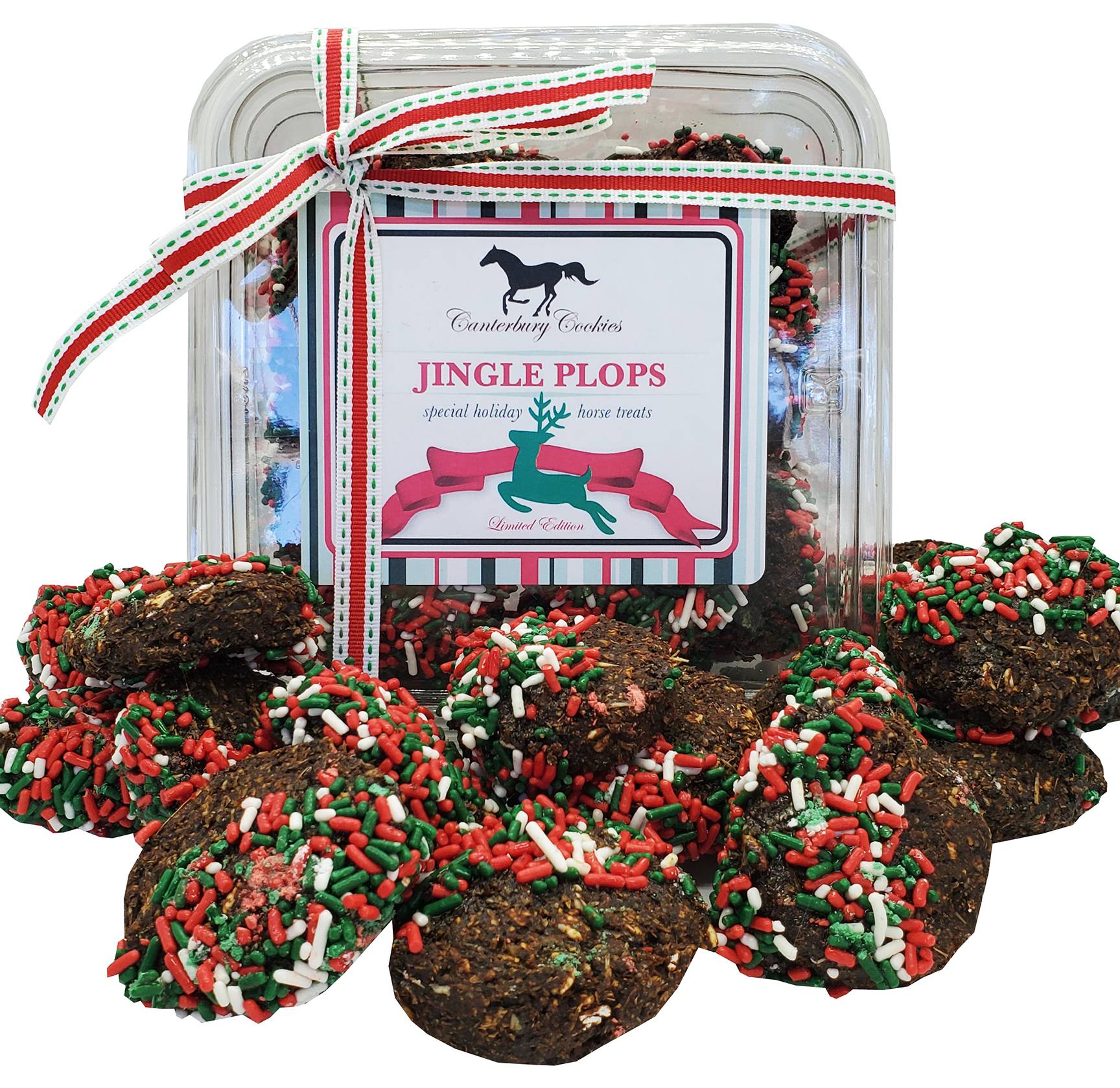 Canterbury Cookies Jingle Horse Treat Plops