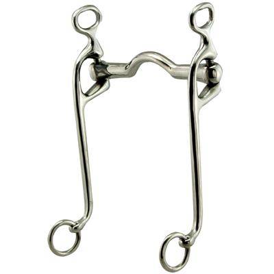 Coronet Loose Cheek Ported Walking Horse Bit | HorseLoverZ