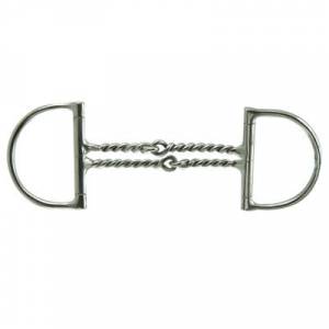 Coronet Double Twisted Wire Large Dee Bit