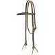 Billy Cook Saddlery Leather Laced Browband Headstall