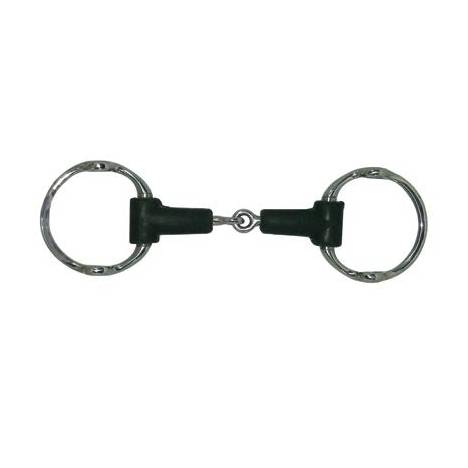 Coronet Jointed Soft Rubber Mouth Gag Bit