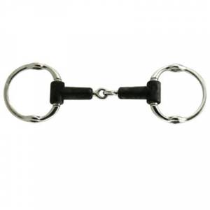 Coronet Jointed Rubber Mouth Gag Bit