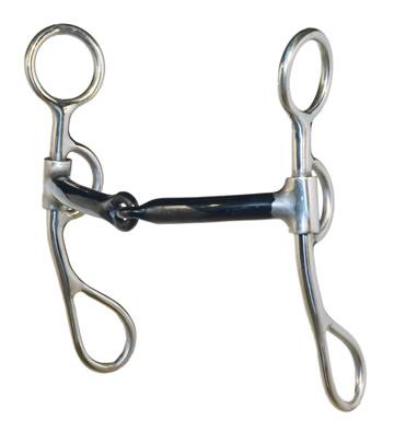 Metalab Stainless Steel Argentine Smooth Snaffle Bit