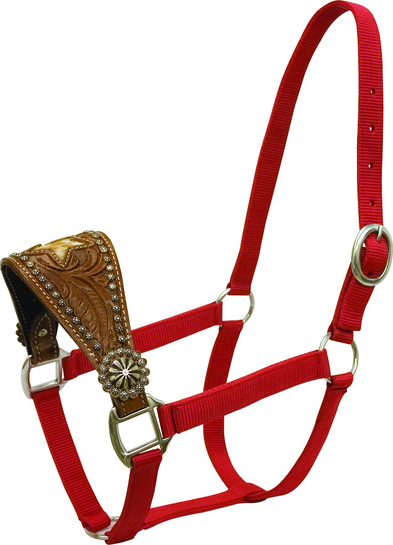 Abetta Halter with Wide Noseband with Star Overlay