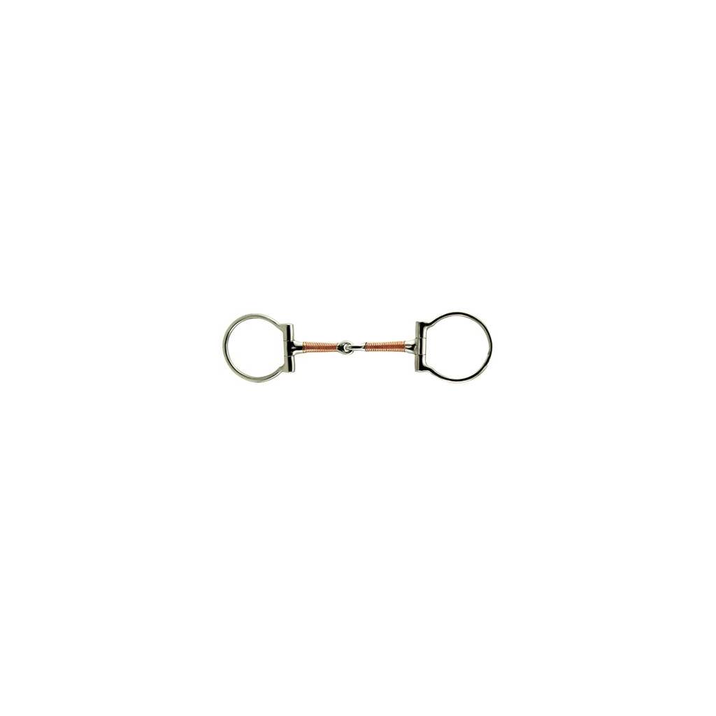 Coronet Copper Wire Wound Snaffle Dee Bit