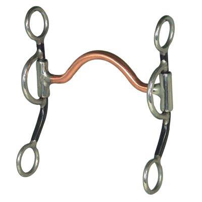 Coronet Training Short Shank with Copper Wide Port Bit