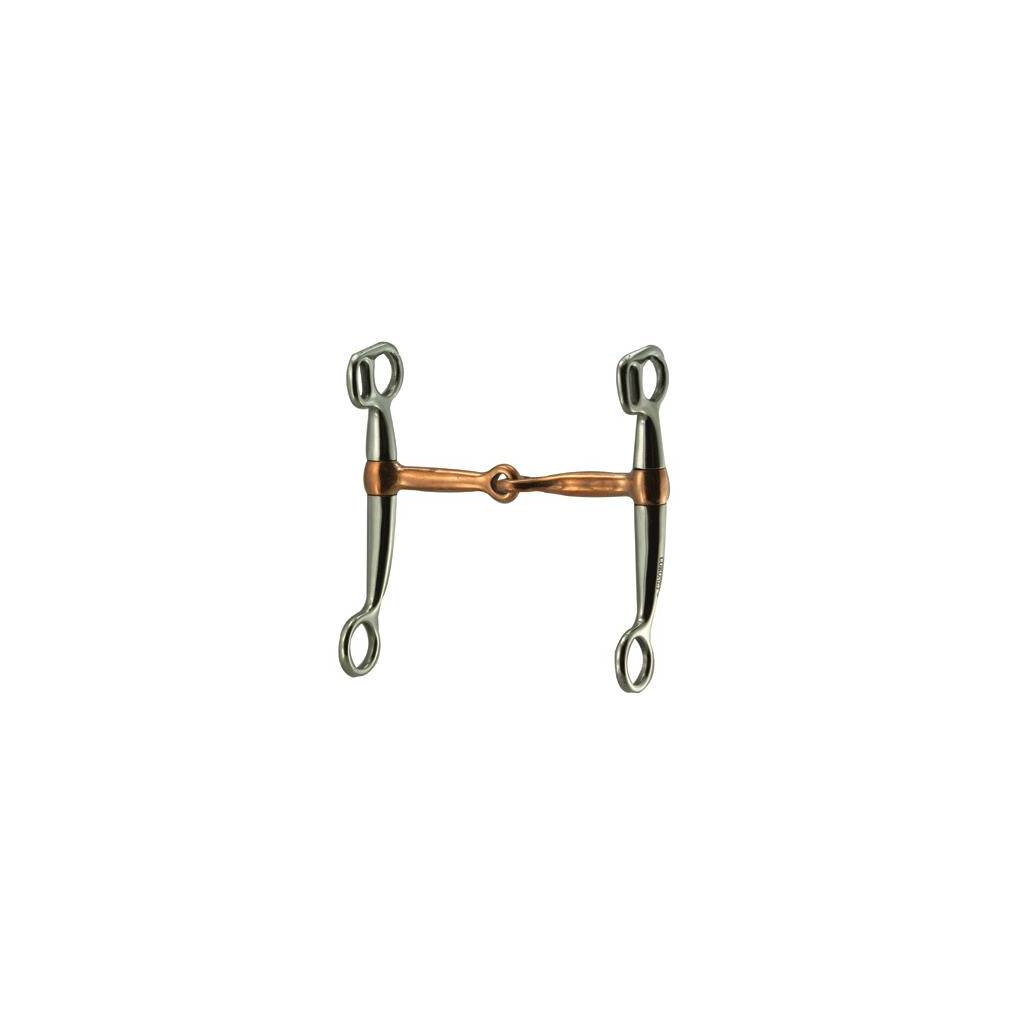 Coronet Tom Thumb Copper Mouth Western Snaffle Bit