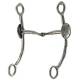 Coronet Silver Engraved Snaffle w/Copper Inlay Bit