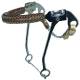 Coronet Braided Leather Nose Hackamore w/Curb