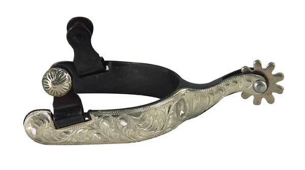 Coronet Engraved Western Spur