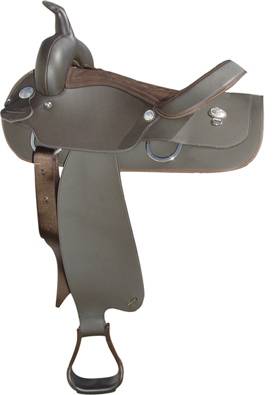 Wintec Semi-QH Synthetic Western Saddle