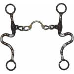 Roping Collection by Metalab Antique Smooth Ported Chain Bit