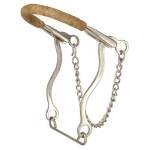 Kelly Silver Star Bicycle Chain with  Rawhide Braiding Hackamore