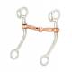 Kelly Silver Star Copper Mouth Training Snaffle