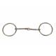 Metalab Stainless Steel Ring Snaffle Bit Single Twisted Wire