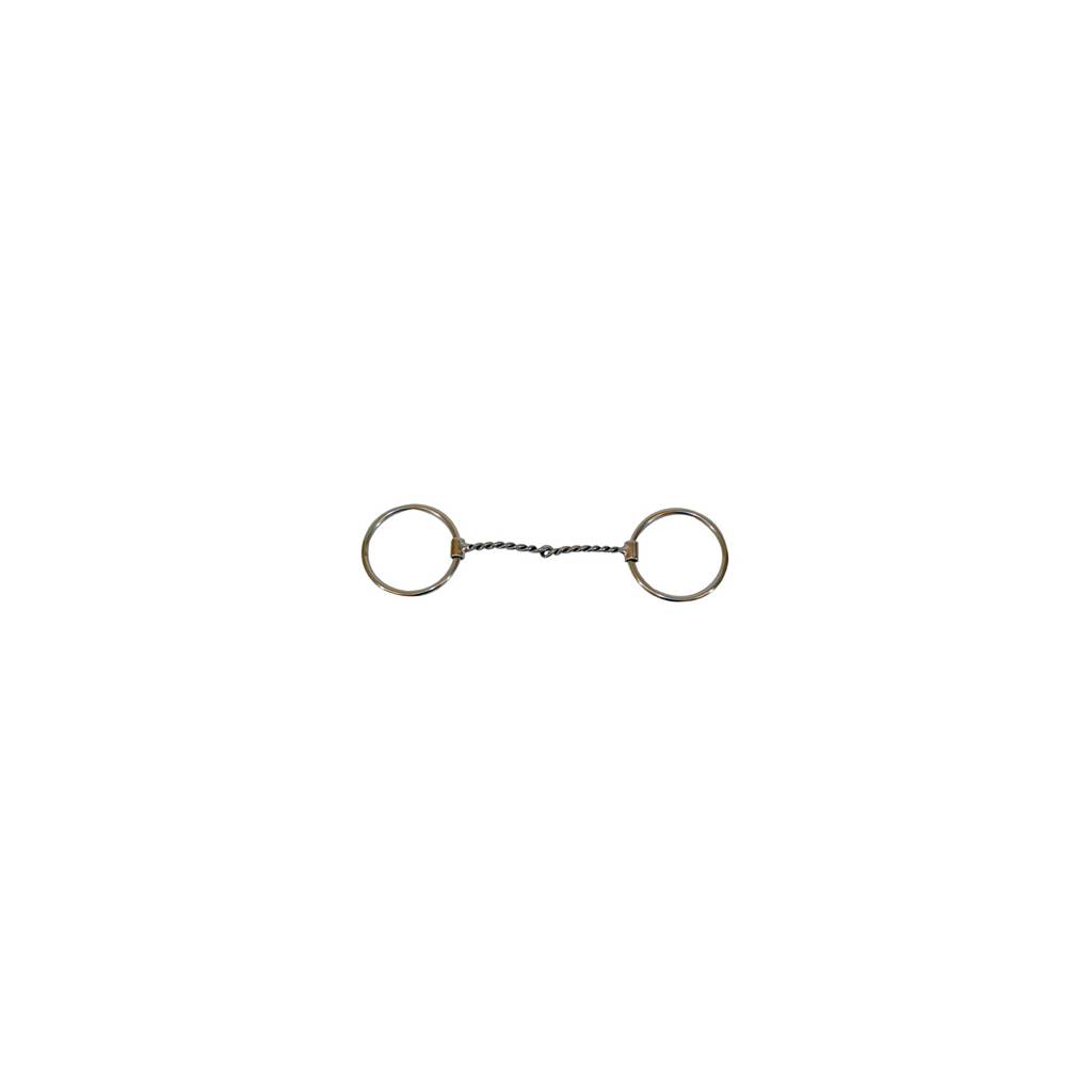 Metalab Stainless Steel Ring Snaffle Bit