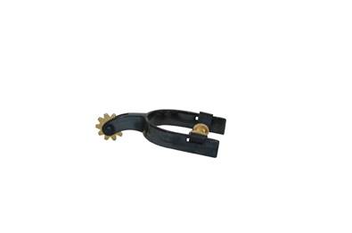 Metalab Black Satin Spur Solid Brass Buttons