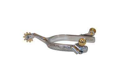 Metalab Ladies Stainless Steel Spurs, Roper