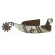FG Collection by Metalab Mens Antique Reining Spurs