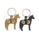 Gift Corral Leather Horse Door Knocker with Brass Bells