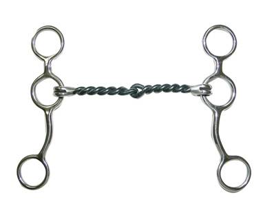 Metalab Junior Cow Horse Medium Twist Gag