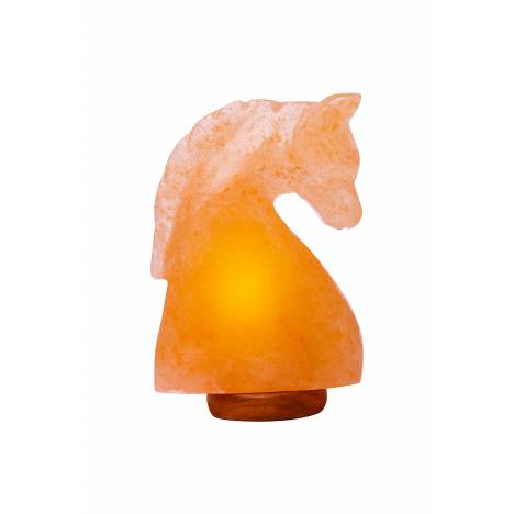 Himalayan Rock Salt Horse Lamp