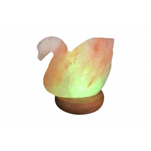Himalayan Rock Salt Mini Swan Lamp