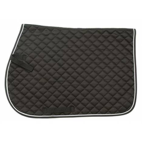 Square Quilted English Saddle Pad