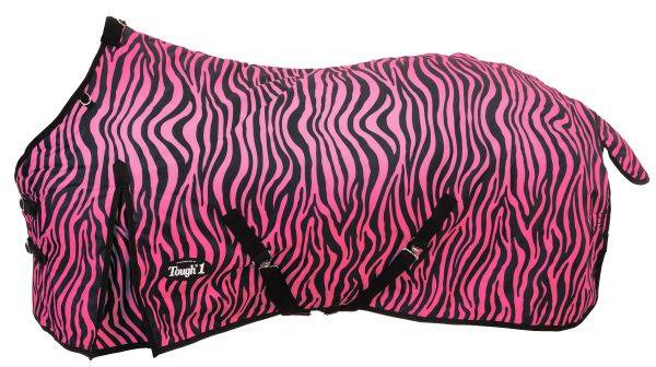 Barn&Stable Horse Blanket/600D Turnout Sheet Zebra Print Sizes 69-84