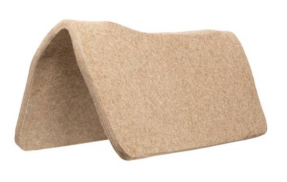 Weaver Contoured Wool Blend Felt Saddle Pad Liner - 1/2"